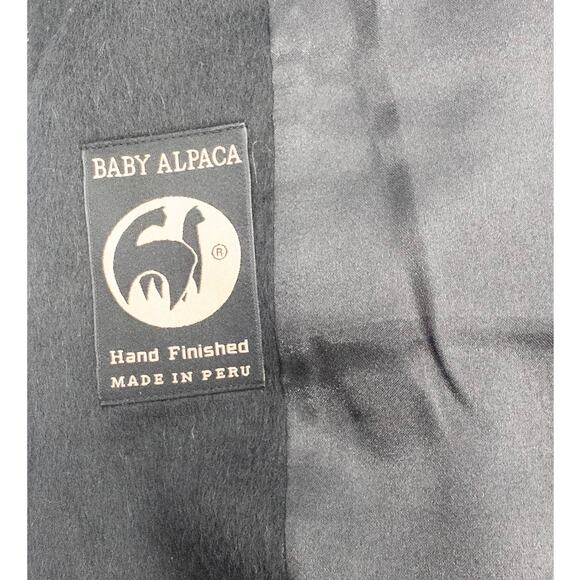 Tom Gutie Women's Baby Alpaca Bomber Jacket Coat Medium - Picture 10 of 13